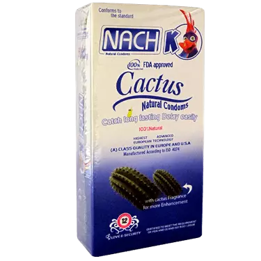 کاندوم cactus -catch long lasting delay easily 12 pcs ناچ کدکس